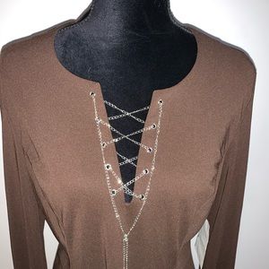 NWT Mods international dress size L